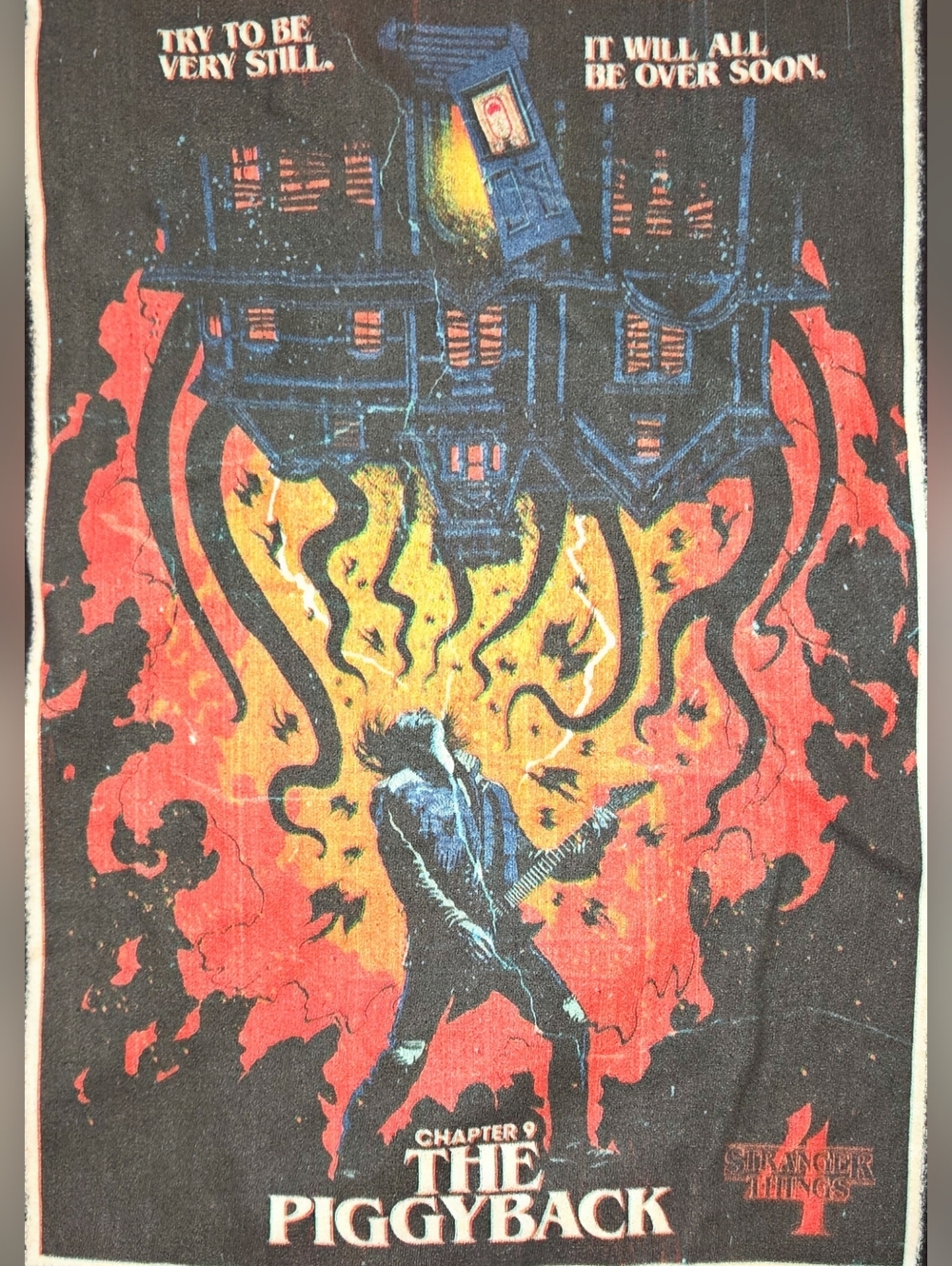 '2 Strange Things T Shirts The Piggyback' Wall Art Poster And  Hopper